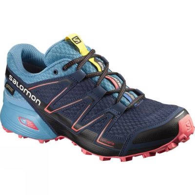 Zapatillas Running Salomon Speedcross Vario GTX Mujer Azules - Chile LAY615987